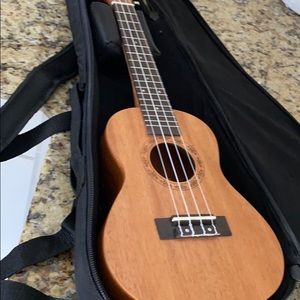 Brand new ukulele and case